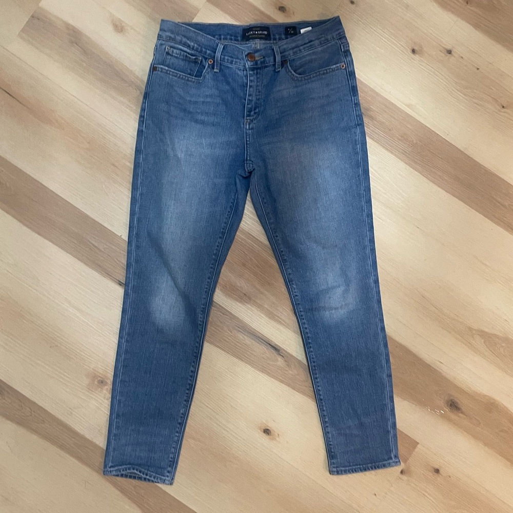 Lucky Brand Brooke Crop Light Wash Casual Women’s Size 8/29
